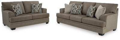 Stonemeade Nutmeg Sofa and Loveseat - Ornate Home