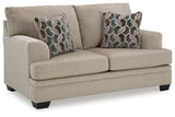 Stonemeade Taupe Loveseat (Online Special Price) - Ornate Home