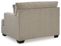 Stonemeade Taupe Oversized Chair and Ottoman - Ornate Home
