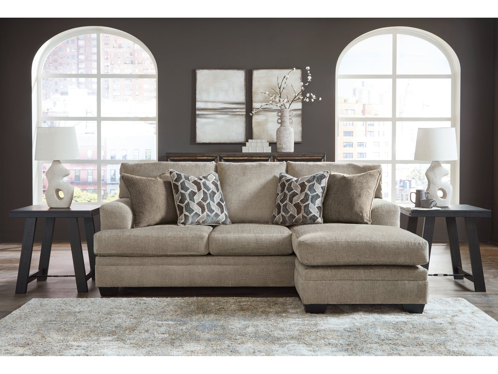 Stonemeade Taupe Sofa Chaise (Online Special Price) - Ornate Home