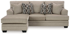 Stonemeade Taupe Sofa Chaise - Ornate Home