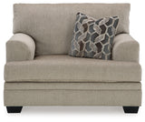 Stonemeade Taupe Sofa Chaise & Oversized Chair - Ornate Home