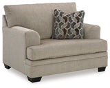 Stonemeade Taupe Sofa Chaise & Oversized Chair - Ornate Home