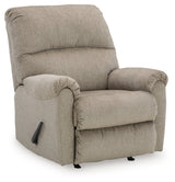 Stonemeade Taupe Sofa Chaise & Recliner (Online Special Price) - Ornate Home