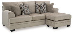 Stonemeade Taupe Sofa Chaise & Recliner - Ornate Home