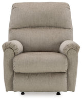 Stonemeade Taupe Sofa Chaise & Recliner - Ornate Home