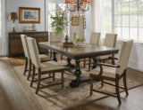 Stonington Brown And Charcoal Dining Table - Ornate Home