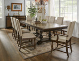 Stonington Brown And Charcoal Dining Table - Ornate Home