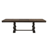 Stonington Brown And Charcoal Dining Table - Ornate Home