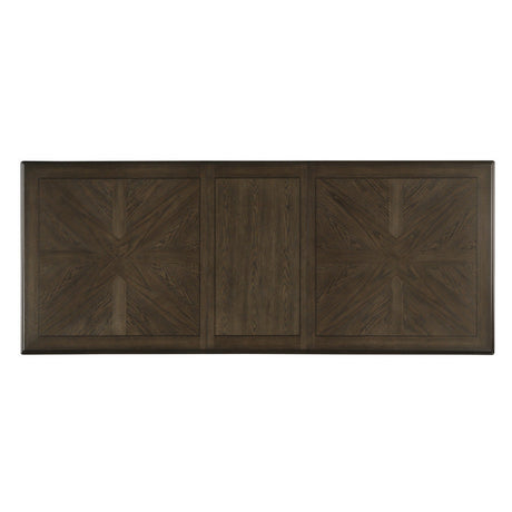 Stonington Brown And Charcoal Dining Table - Ornate Home
