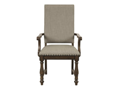 Stonington Brown/Beige Arm Chair (Set of 2) - Ornate Home