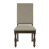 Stonington Brown/Beige Side Chair (Set of 2) - Ornate Home