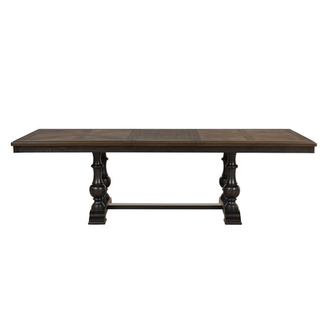Stonington Brown /Charcoal Brown 5-piece Dinig Table Set - Ornate Home