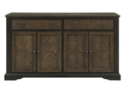 Stonington Brown Server - Ornate Home