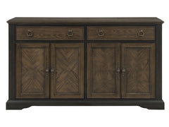 Stonington Brown Server - Ornate Home