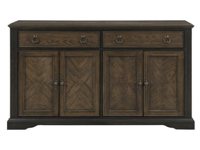 Stonington Brown Server - Ornate Home
