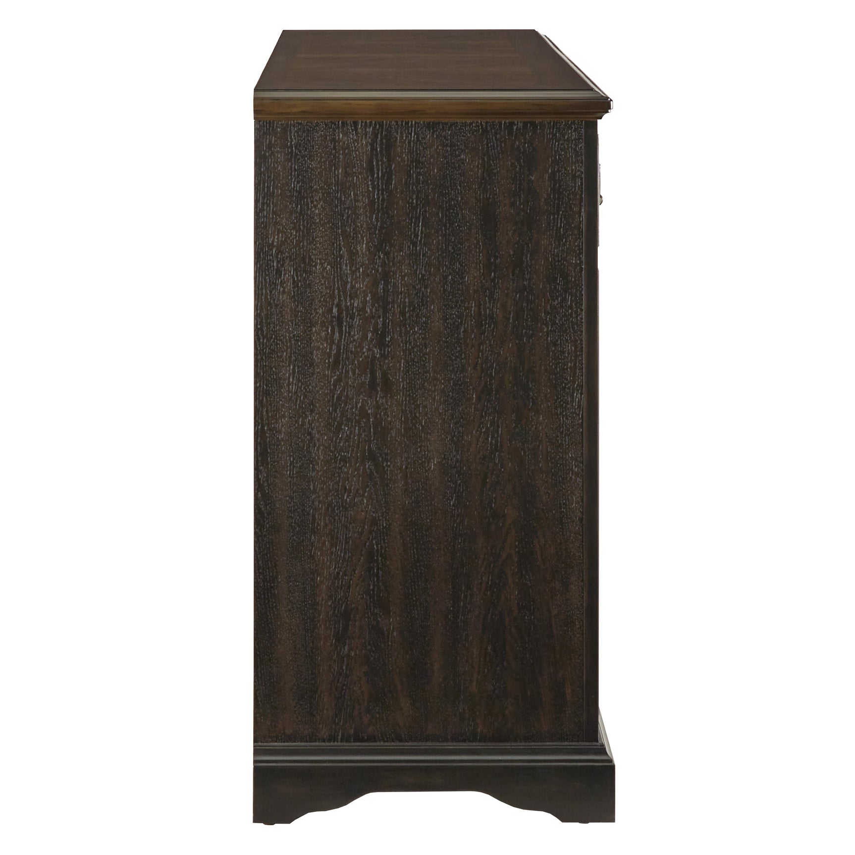 Stonington Brown Server - Ornate Home