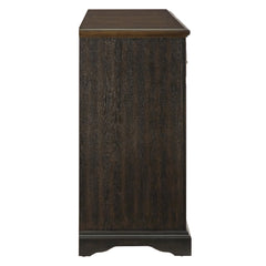 Stonington Brown Server - Ornate Home