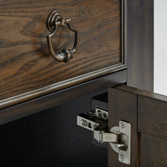 Stonington Brown Server - Ornate Home