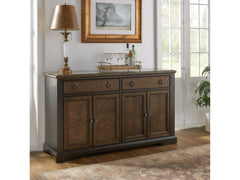 Stonington Brown Server - Ornate Home