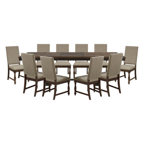 Stonington Gray 11pc Dining Set - Ornate Home