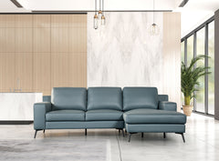Stordal Blue Right Chaise Sectional - Ornate Home