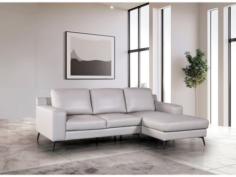 Stordal Light Gray Right-Chaise Sectional - Ornate Home