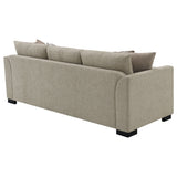 Storey Camel Sleeper Sectional Chaise Sofa - Ornate Home