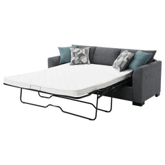 Storey Grey Sleeper Sectional Chaise Sofa - Ornate Home