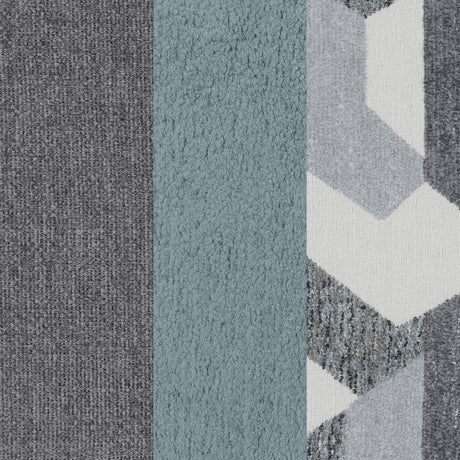 Storey Grey Sleeper Sectional Chaise Sofa - Ornate Home