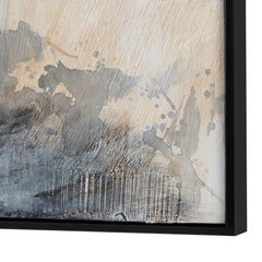 Stormy Days Black/Natural Canvas - Ornate Home