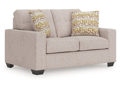Storrow Stone Loveseat - Ornate Home
