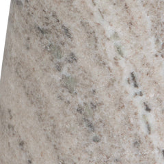 Stour Brown/White Marble Accent Table - Ornate Home