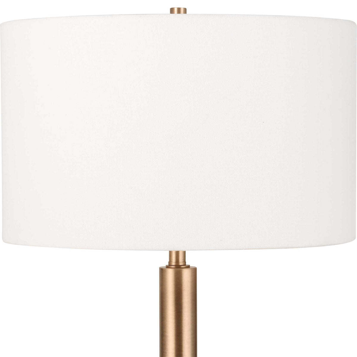 Stowe Satin Black Floor Lamp - Ornate Home