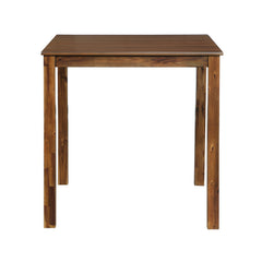 Stowe Walnut 5-Piece Pack Counter Height Set - Ornate Home