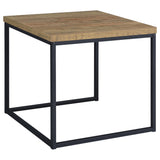 Straden Mango/Black 3-piece Engineered Wood Coffee Table Set - Ornate Home