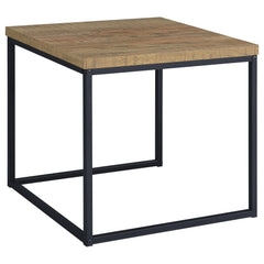 Straden Mango/Black 3-piece Engineered Wood Coffee Table Set - Ornate Home