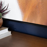 Straight Away Black/Gold Canvas