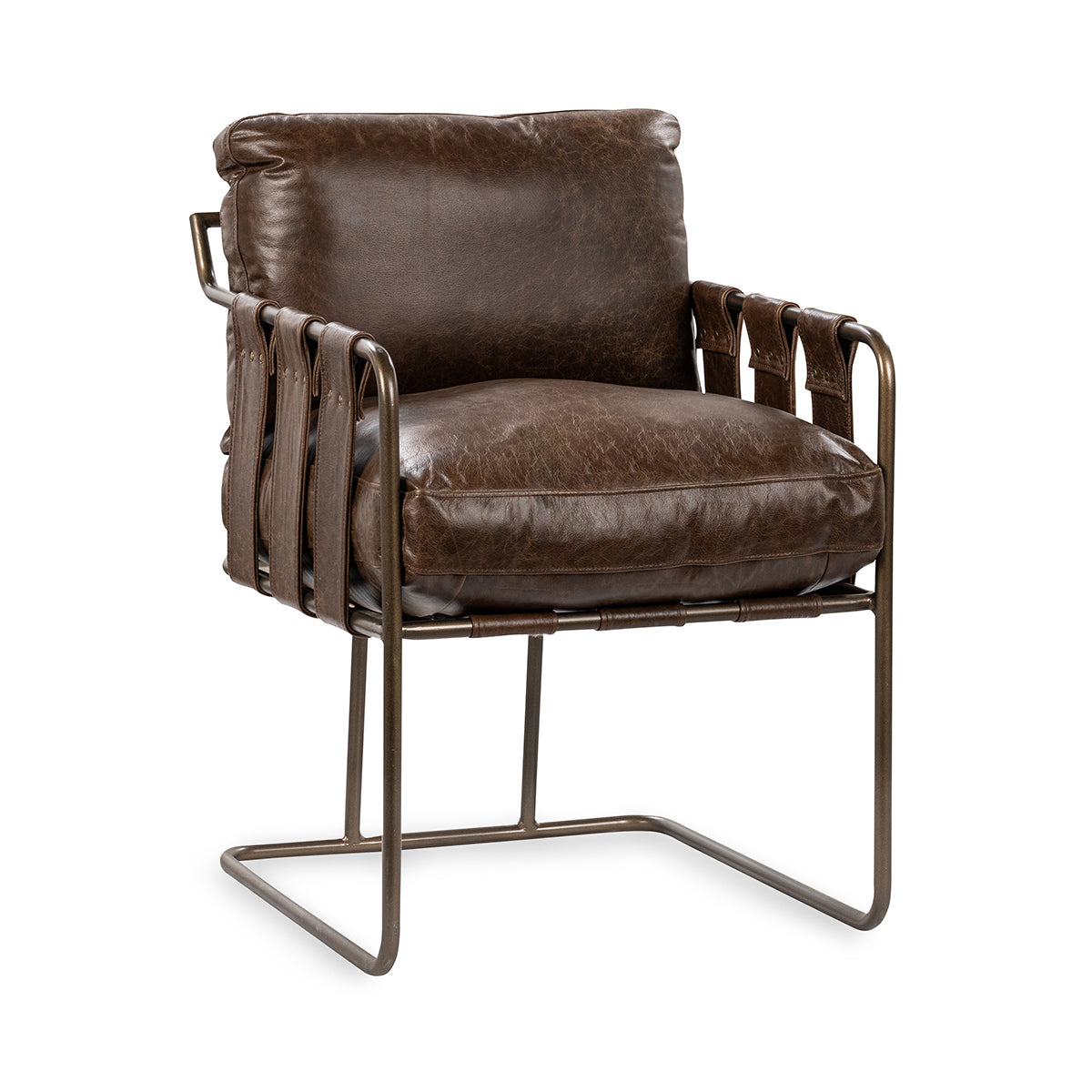 Strapling Cocoa Brown Dining Chair - Ornate Home