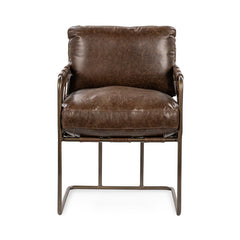 Strapling Cocoa Brown Dining Chair - Ornate Home