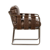 Strapling Cocoa Brown Dining Chair - Ornate Home