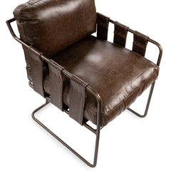 Strapling Cocoa Brown Dining Chair - Ornate Home