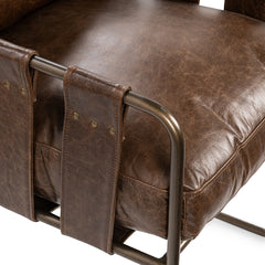 Strapling Cocoa Brown Dining Chair - Ornate Home