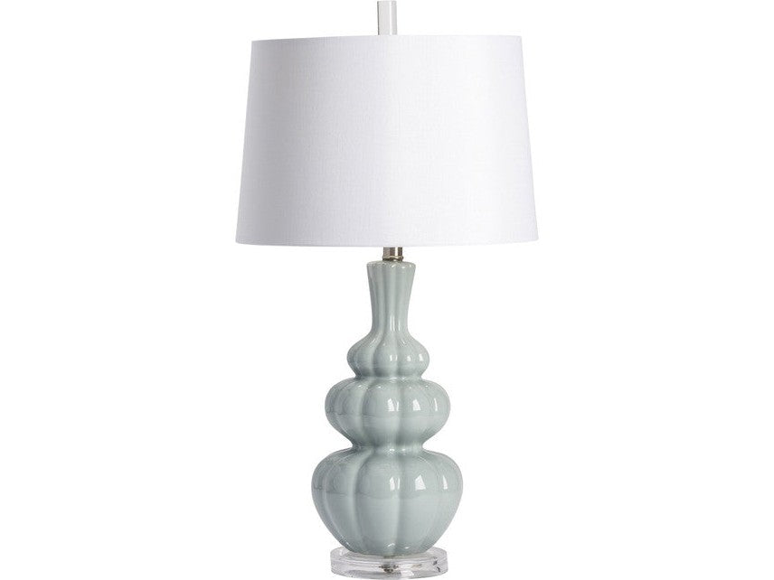 Crestview Strata Blue Table Lamp (Set of 2) | Ornate Home