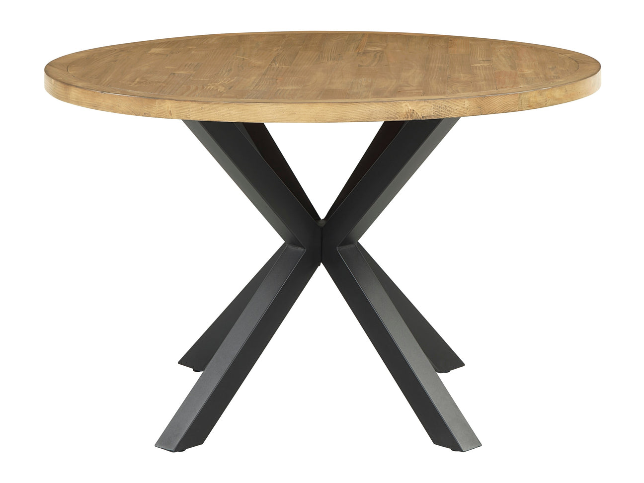 Strata Brown / Black Dining Table - Ornate Home
