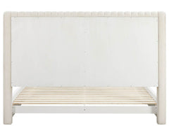 Strata Mist/Levi Oyster Queen Bed - Ornate Home