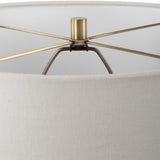 Strata Tan Glaze Table Lamp - Ornate Home