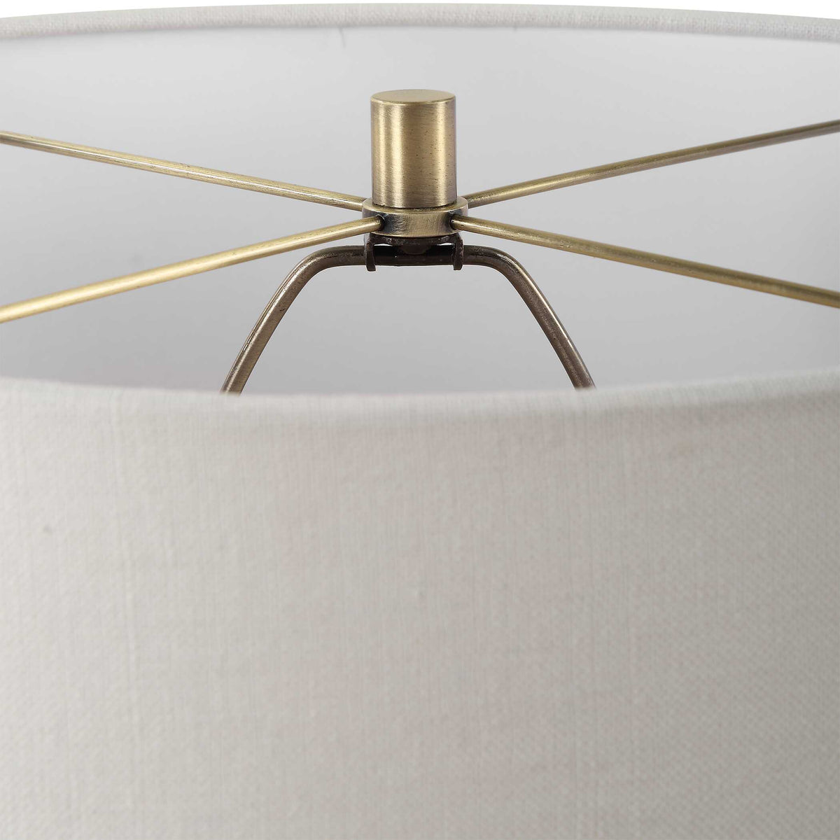 Strata Tan Glaze Table Lamp - Ornate Home