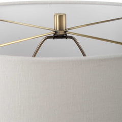 Strata Tan Glaze Table Lamp - Ornate Home