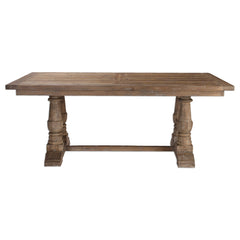 Stratford Woodtone Salvaged Wood Dining Table - Ornate Home